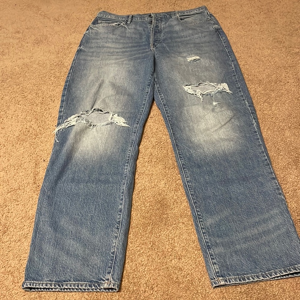 Highest rise loose jean